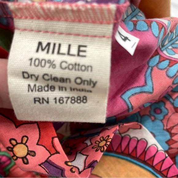 Mille Cary Shorts Shangri-La Pink Print Size Small Tesort Travel Tuckernuck. C2 - Picture 7 of 7